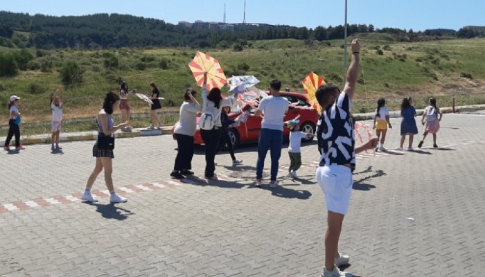 Çanakkale Çocukları Uçurtma Şenliğinde Buluştu