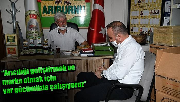 'Arıcılığı geliştirmek ve marka olmak için var gücümüzle çalışıyoruz'