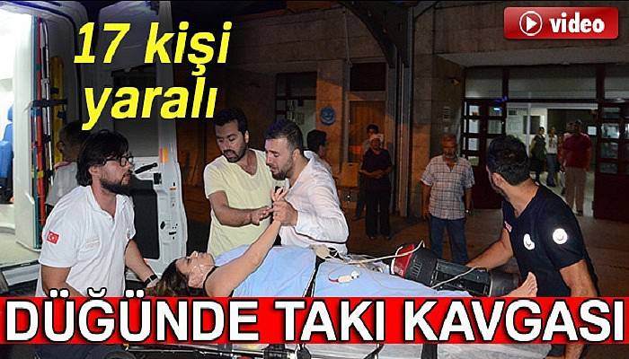 Zonguldak’ta düğünde kavga: 17 yaralı