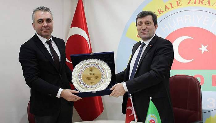 Vali Tavlı Ziraat Odası'na konuk oldu