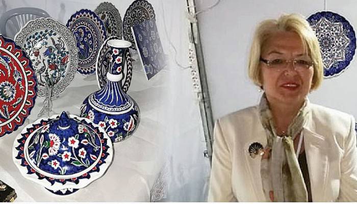 Çini sanatını canlandırmaya çalışıyor