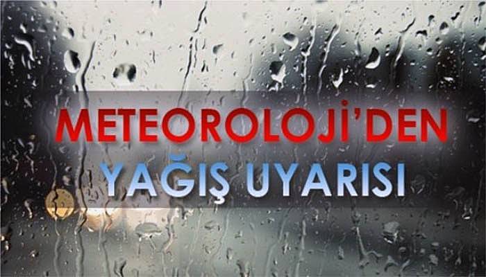 Çanakkale'ye kuvvetli yağış uyarısı!