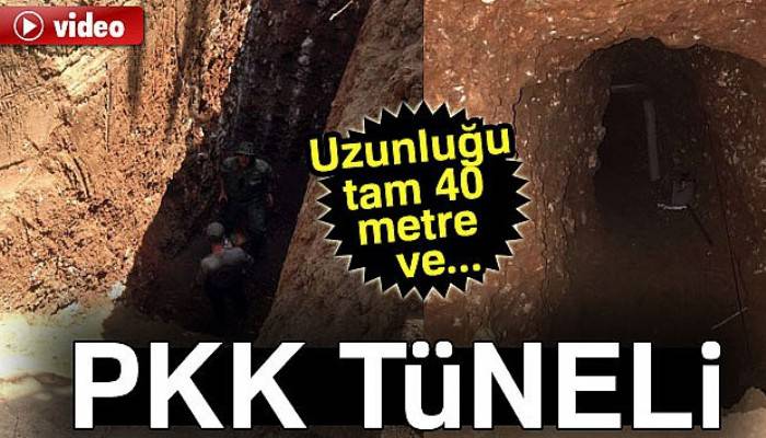 Nusaybin’de bir tünel daha imha edildi