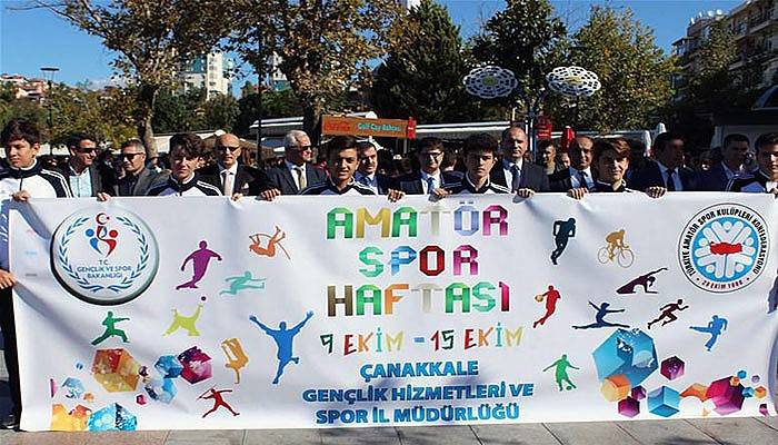 Amatör Spor Haftası törenle başladı (VİDEO)
