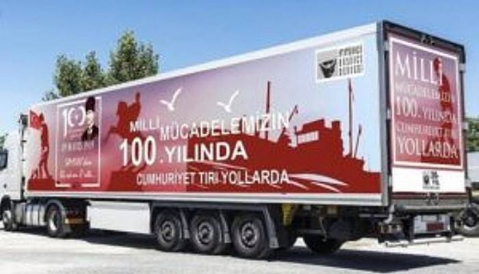 Cumhuriyet TIR’ı Biga’da
