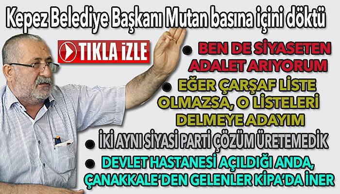 Mutan'dan çarpıcı açıklamalar!..