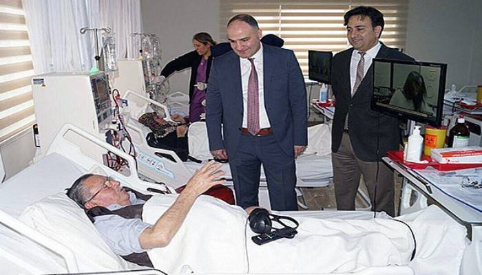 Diyaliz ünitesi hasta kabulüne başladı