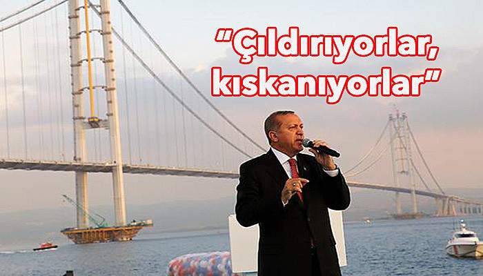 Cumhurbaşkanı Erdoğan Çanakkale 1915 Köprüsü için konuştu