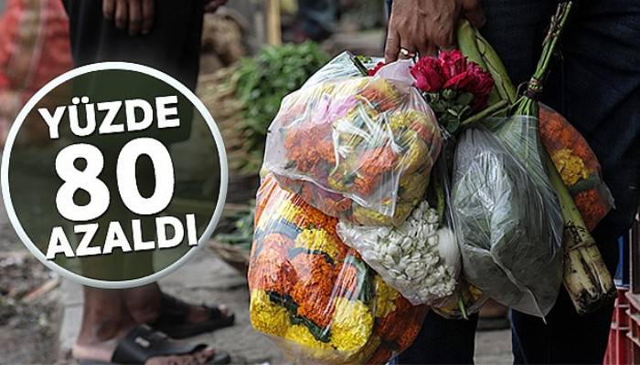 Poşet kullanımı yüzde 80 azaldı