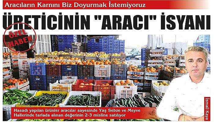 Üreticiler aracıların kurbanı olmak istemiyor