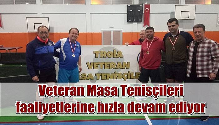 Veteran Masa Tenisçileri faaliyetlerine hızla devam ediyor