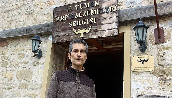 İmamın savaş objeleri merakı, köye müze kazandırdı (VİDEO)
