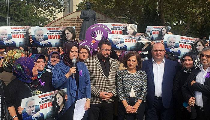 AK Partili kadınlardan Ülgür Gökhan’a tepki (VİDEO)