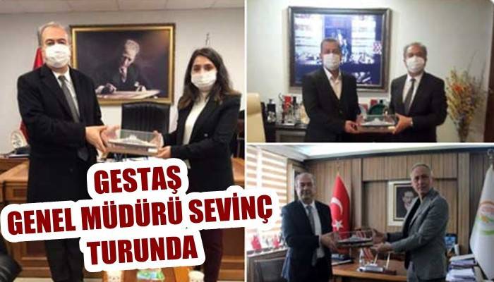 Gestaş Genel Müdürü Sevinç ziyaret turunda