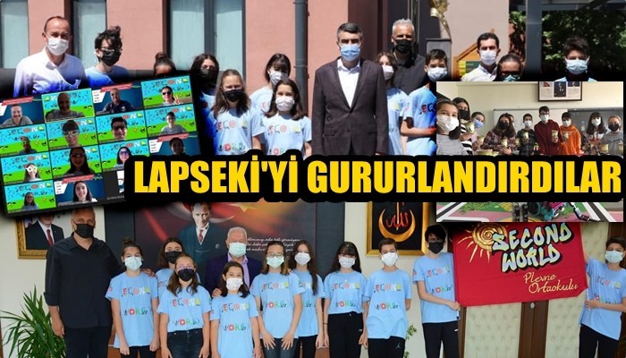 Lapseki’yi gururlandırdılar!