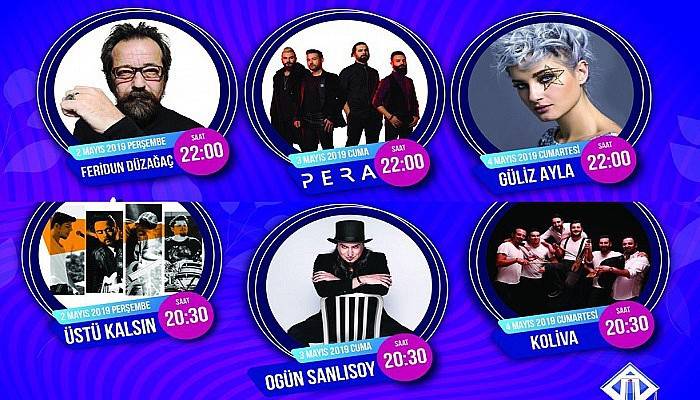 ÇOMÜ Gençlik Festivali’ne ünlü yağacak