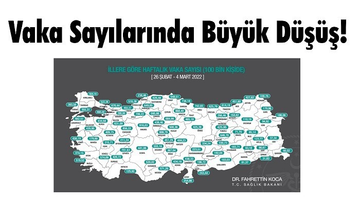 Vaka Sayılarında Büyük Düşüş!
