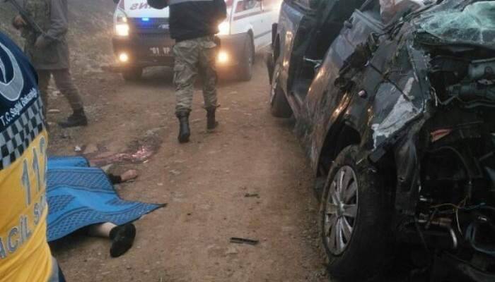 Trabzon'da trafik kazası 2 ölü, 2 yaralı