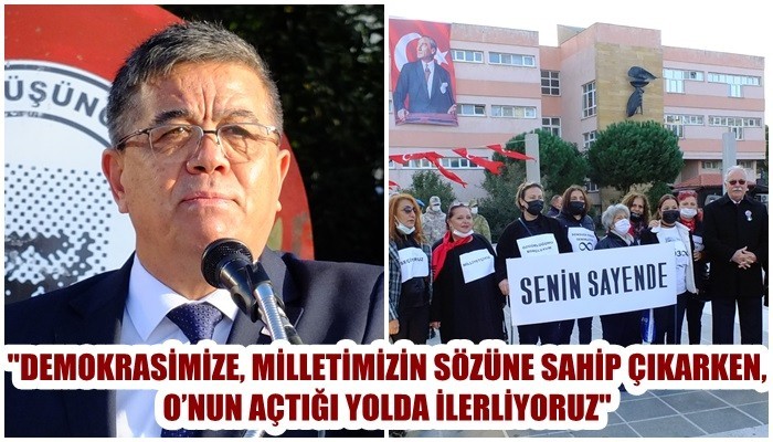 'O’nu matemden öte, düşünceleriyle, amaçlarıyla, vizyonuyla anmak gerek'