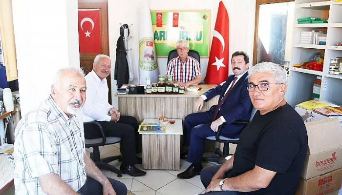 Vali Orhan TAVLI, Çanakkale Arıcılar Birliğini Ziyaret Etti