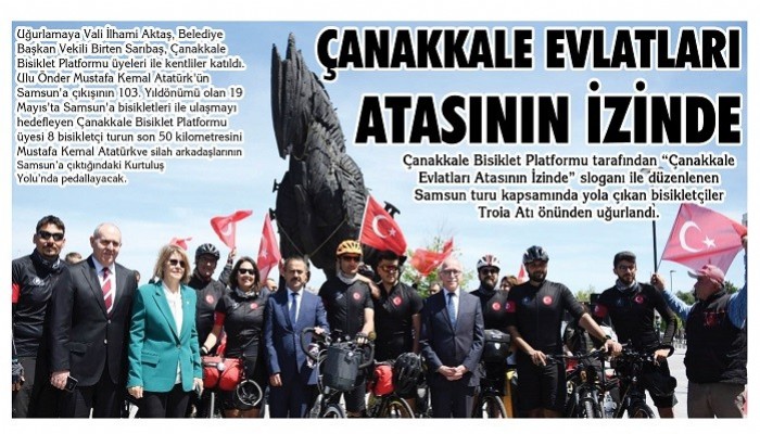 Çanakkale'nin Evlatları Atasının İzinde