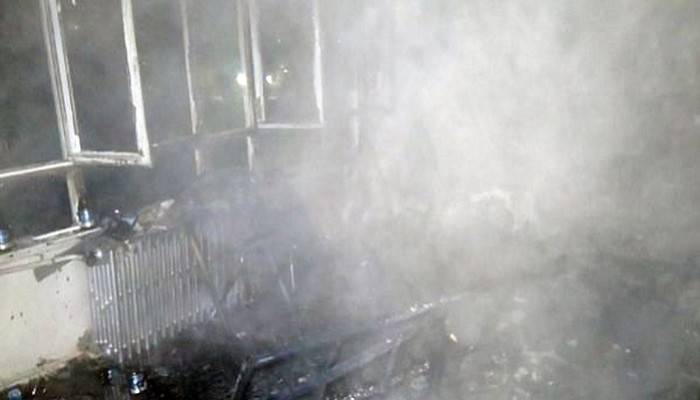 Çanakkale'de elektrikli sobadan yangın çıktı; 1 ölü