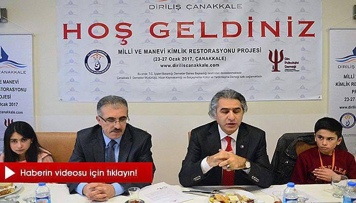 Doğulu öğrenciler Çanakkale'de