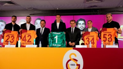 Galatasaray, 5 futbolcusu ile sözleşme yeniledi  
