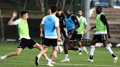 Beşiktaş, Fenerbahçe maçı hazırlıklarına başladı  
