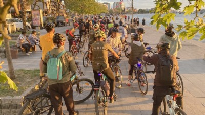Turizm Haftasında Bisikletliler de Etkinlik Yaptılar