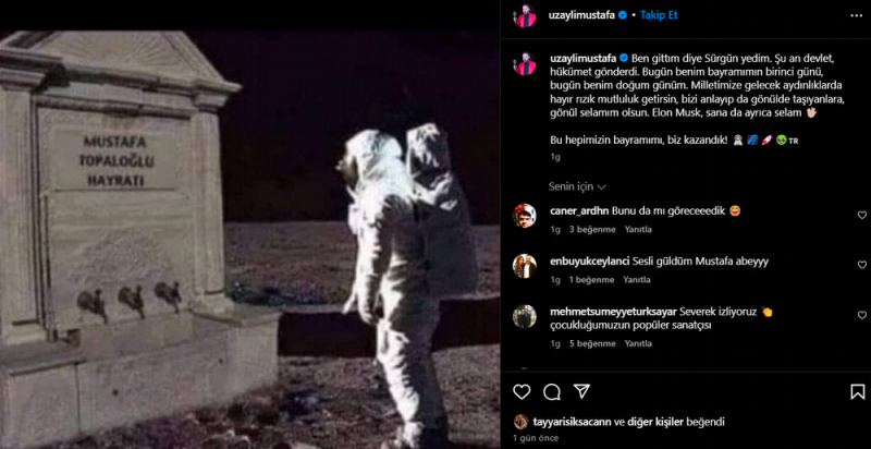 Uzaylı Türkücü Mustafa Topaloğlu Beklenen Açıklamayı Yaptı