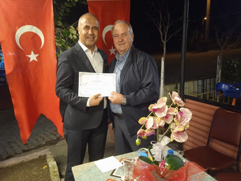 Biga Halk Eğitim’den Mantar Yetiştiricilerine Belge