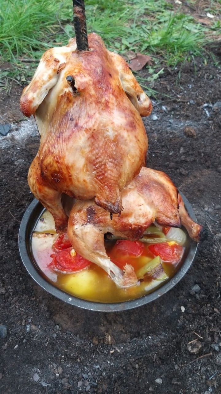 Nar Gibi Kızarmış Tavuk