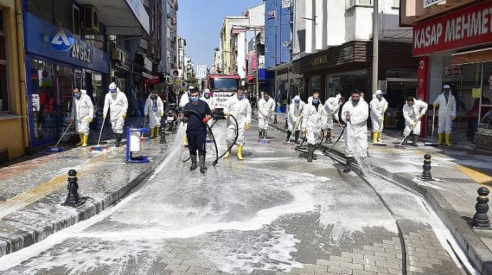 Biga Belediyesi’nden Dezenfekte Seferberliği