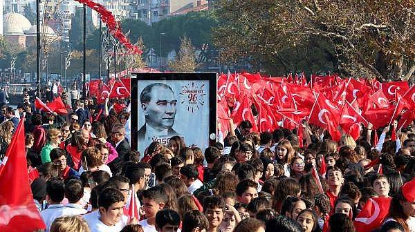 Çanakkale'de 29 Ekim coşkusu