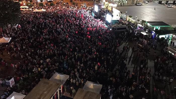 15 Temmuz Şehitleri İskele Meydanı'nda anıldı