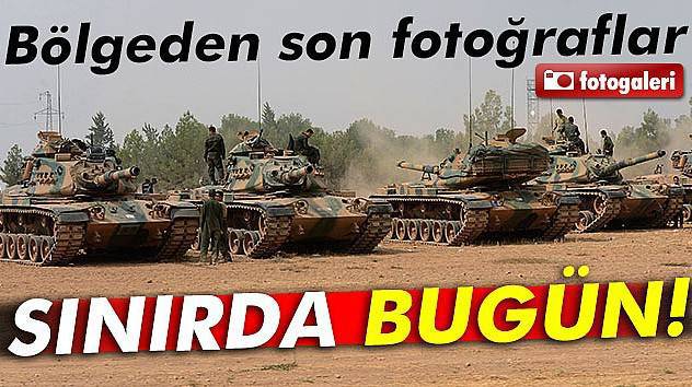 Bölgeden son fotoğraflar