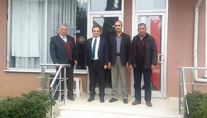 SGK İl Müdüründen Polis Emeklileri Yardımlaşma derneğine ziyaret