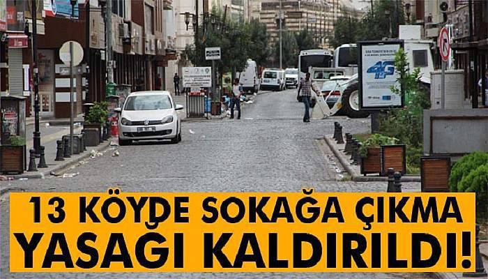 Lice ve Hazro kırsalında sokağa çıkma yasağı kaldırıldı