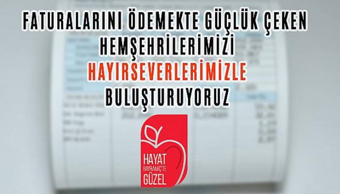 BAŞKAN MERT UYGUN HAYIRSEVERLERE ÇAĞRIDA BULUNDU