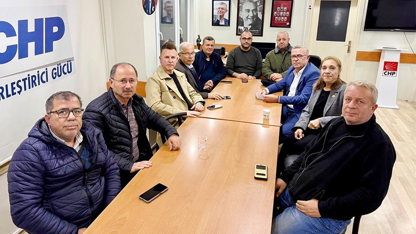 CHP Biga İlçe Örgütü Köy Ziyaretlerinde Vatandaşlarla Buluştu