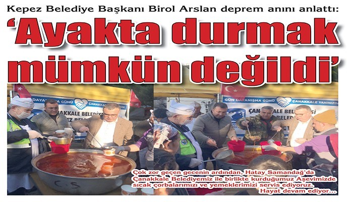 ‘Ayakta durmak mümkün değildi’