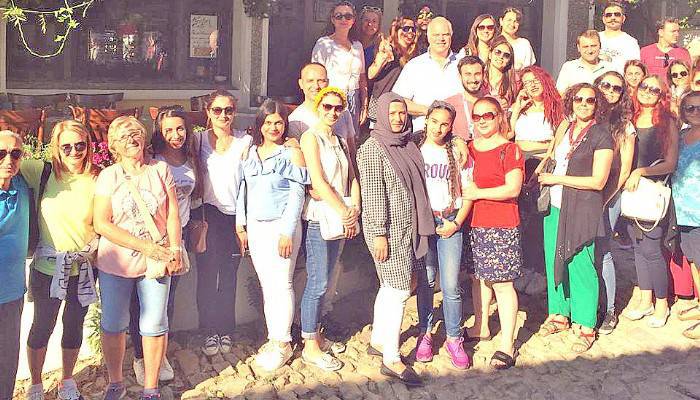 Gökçeada’yı gezdiler 