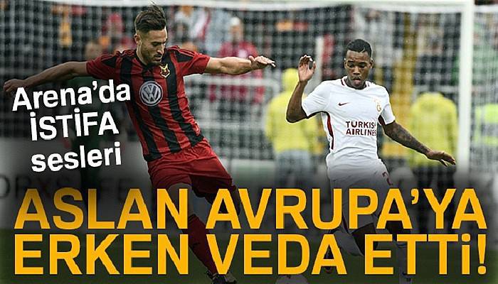 Galatasaray UEFA'ya veda etti