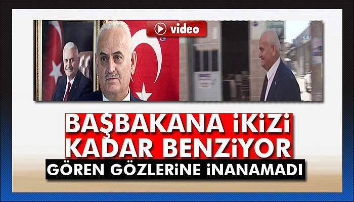 Başbakana ikizi kadar benziyor