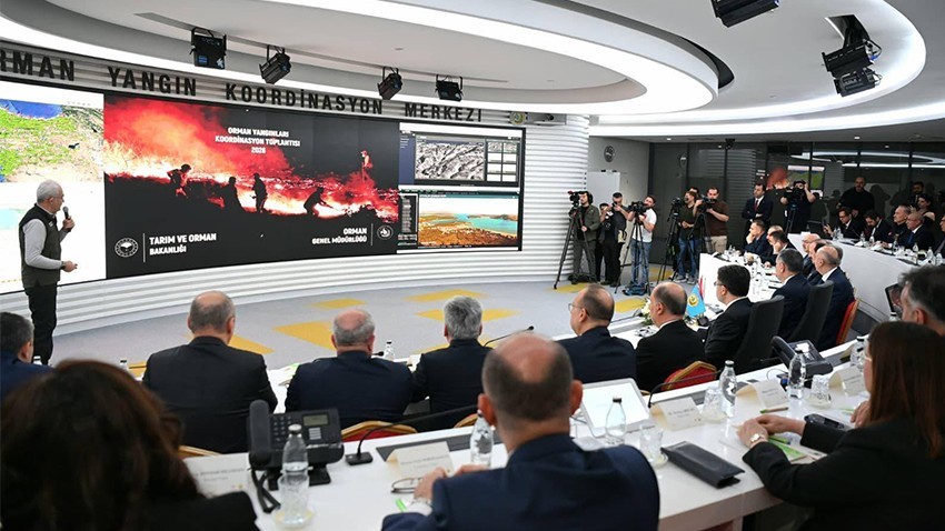 Ankara’da Orman Yangınları Zirvesi