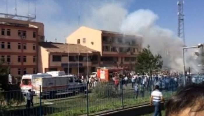 Elazığ Emniyet Müdürlüğü yakınlarında patlama!