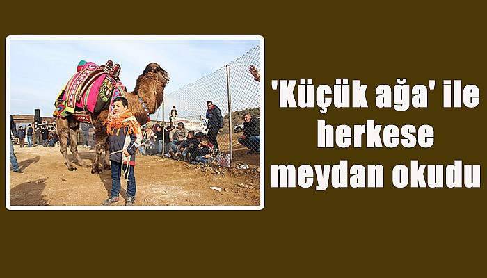 'Küçük ağa' ile herkese meydan okudu 