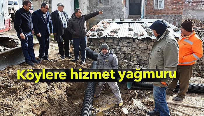 Köylere yatırım yağdı