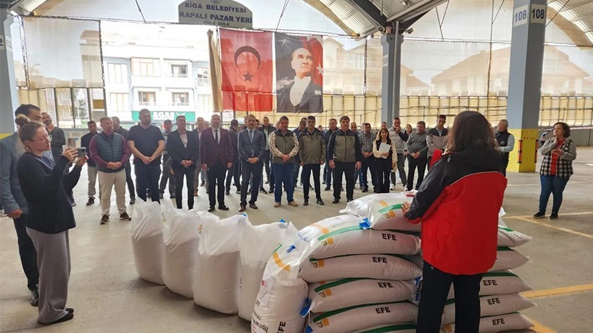 29.240 Kilogram Çeltik Tohumu Dağıtıldı